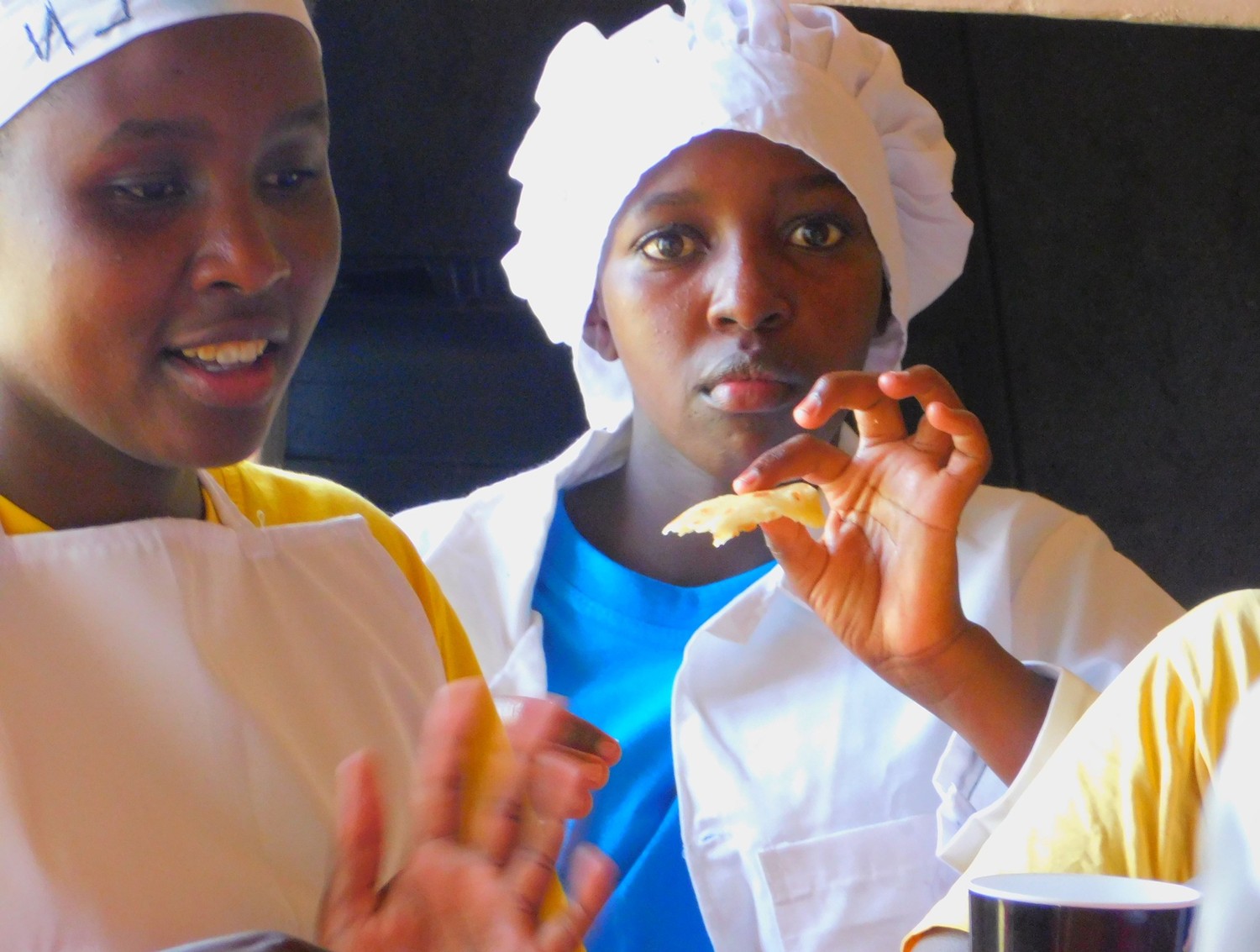 Mara Girls Leadership School students in a learning activity